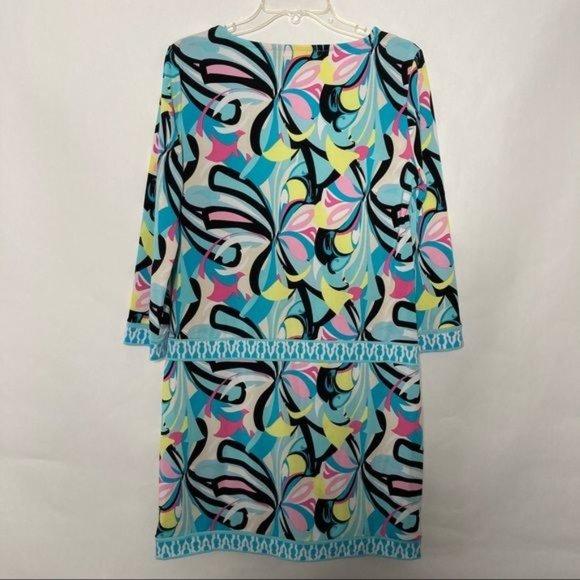 Macbeth Collection by Margaret Josephs Womens Multicolor Retro 60s Inspired Dres - Picture 2 of 8